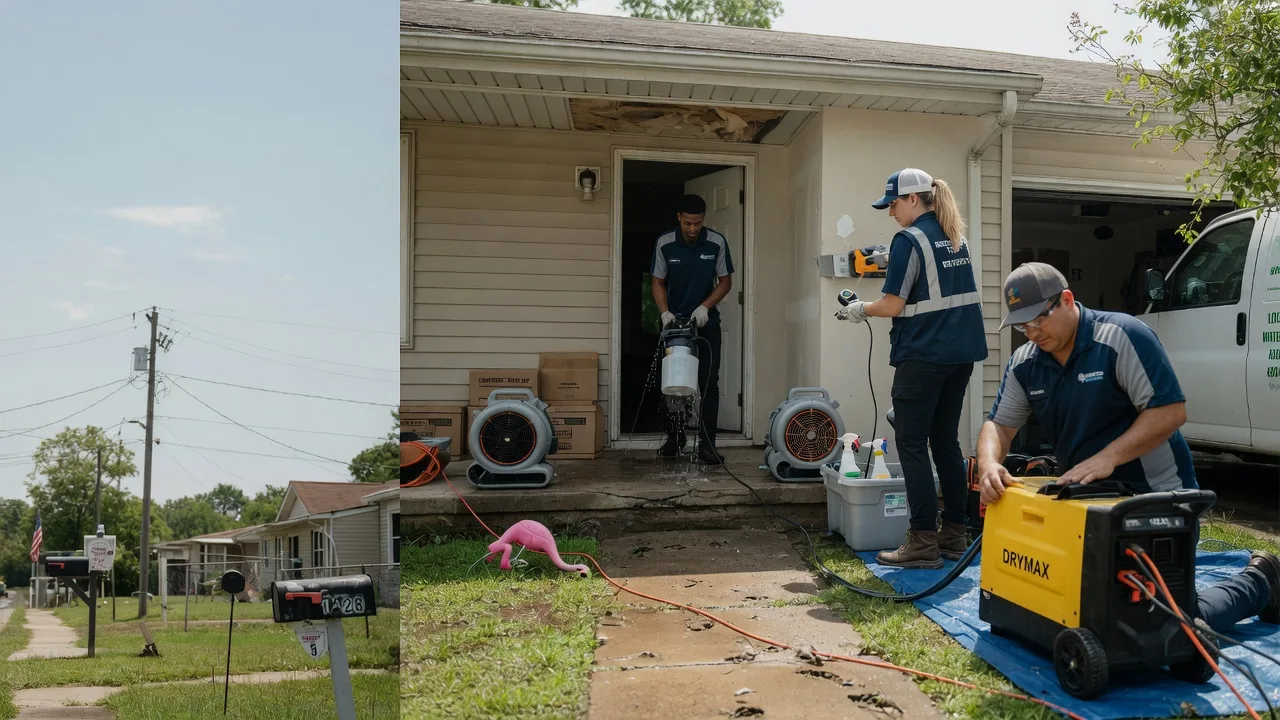 Storm Damage Water Removal in Fort Gibson, OK near me